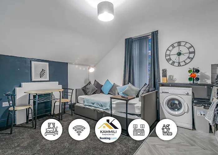 Cosy Apt By Kammili Properties - With Free Parking, Near City Centre